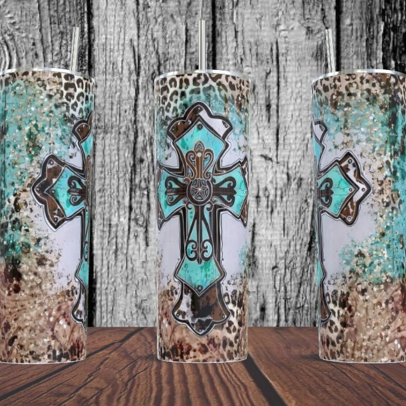 Cross 20 oz Skinny Tumbler - Picture 1 of 5
